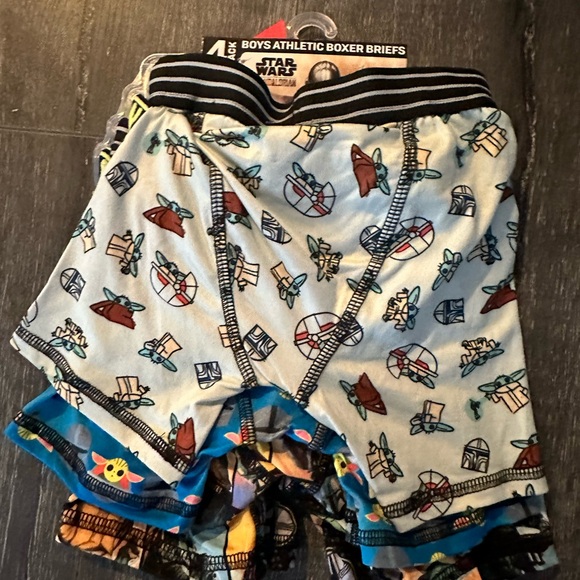 Star Wars The Mandalorian Boys Athletic Boxer Briefs B5 - Picture 2 of 4
